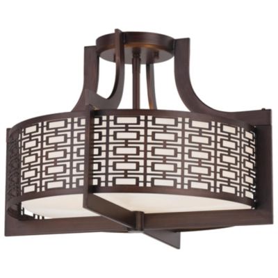 Atelier Semi-Flushmount by Metropolitan Lighting - Starlight Lighting USA and Canada